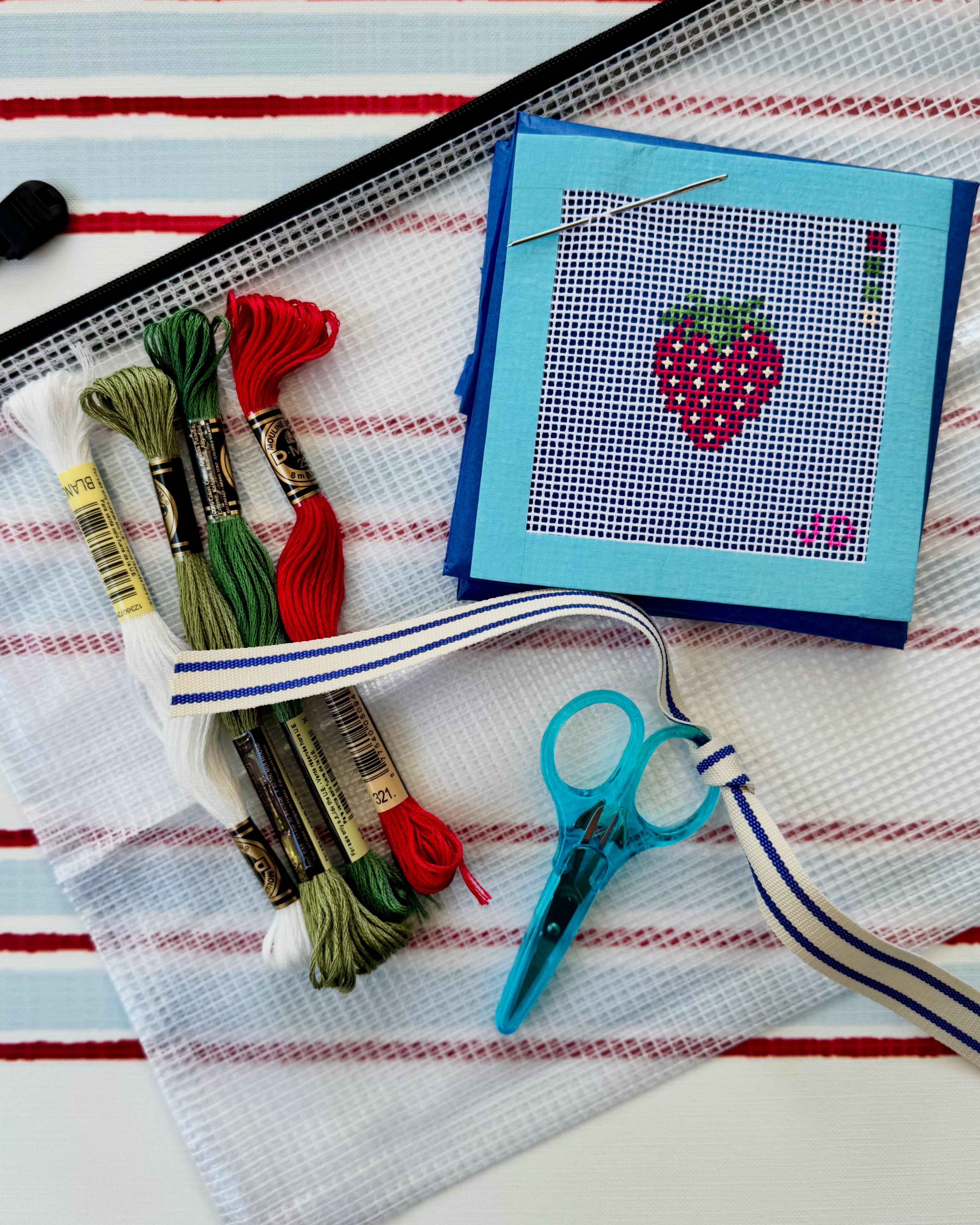 First Stitches: A Beginner Needlepoint Workshop 09/17 6pm-7:30pm