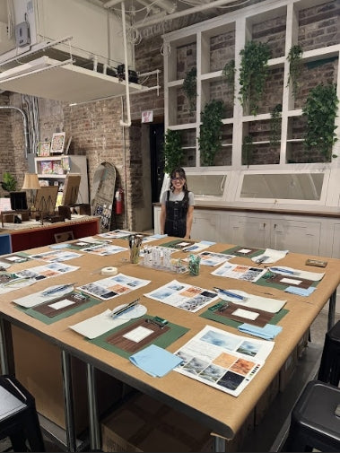 Mini Landscape Painting Workshop with Andressa Poti July 26th