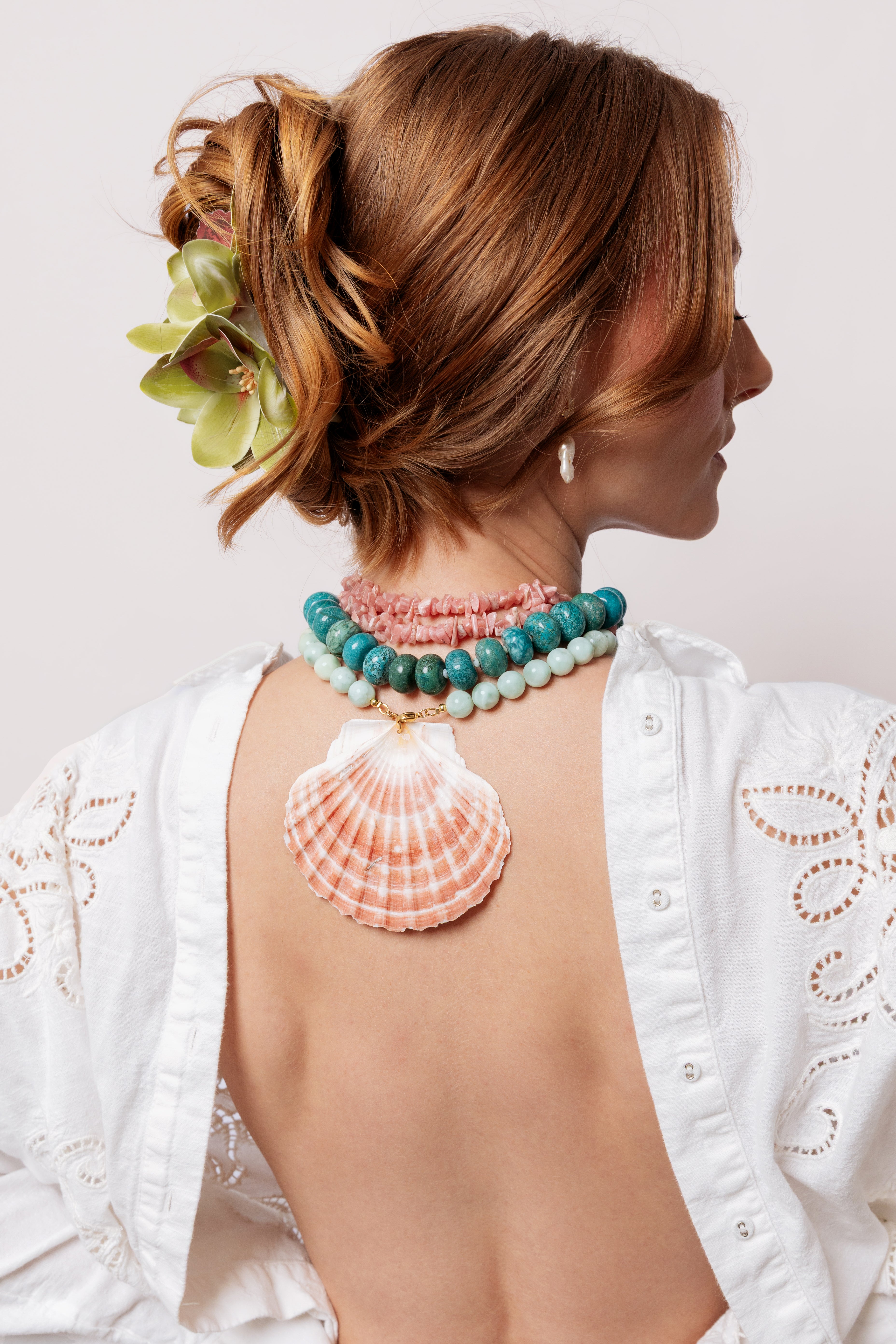Shell Necklace Workshop with Jamison Gillespie 7/31 5:30-7:30pm