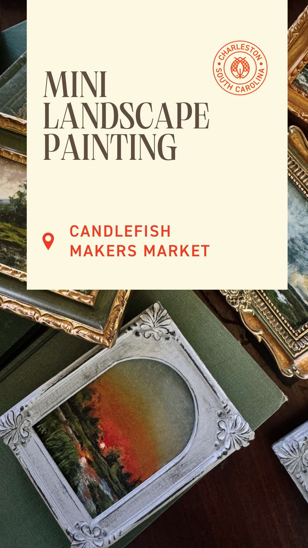 Mini Landscape Painting Workshop with Andressa Poti July 26th